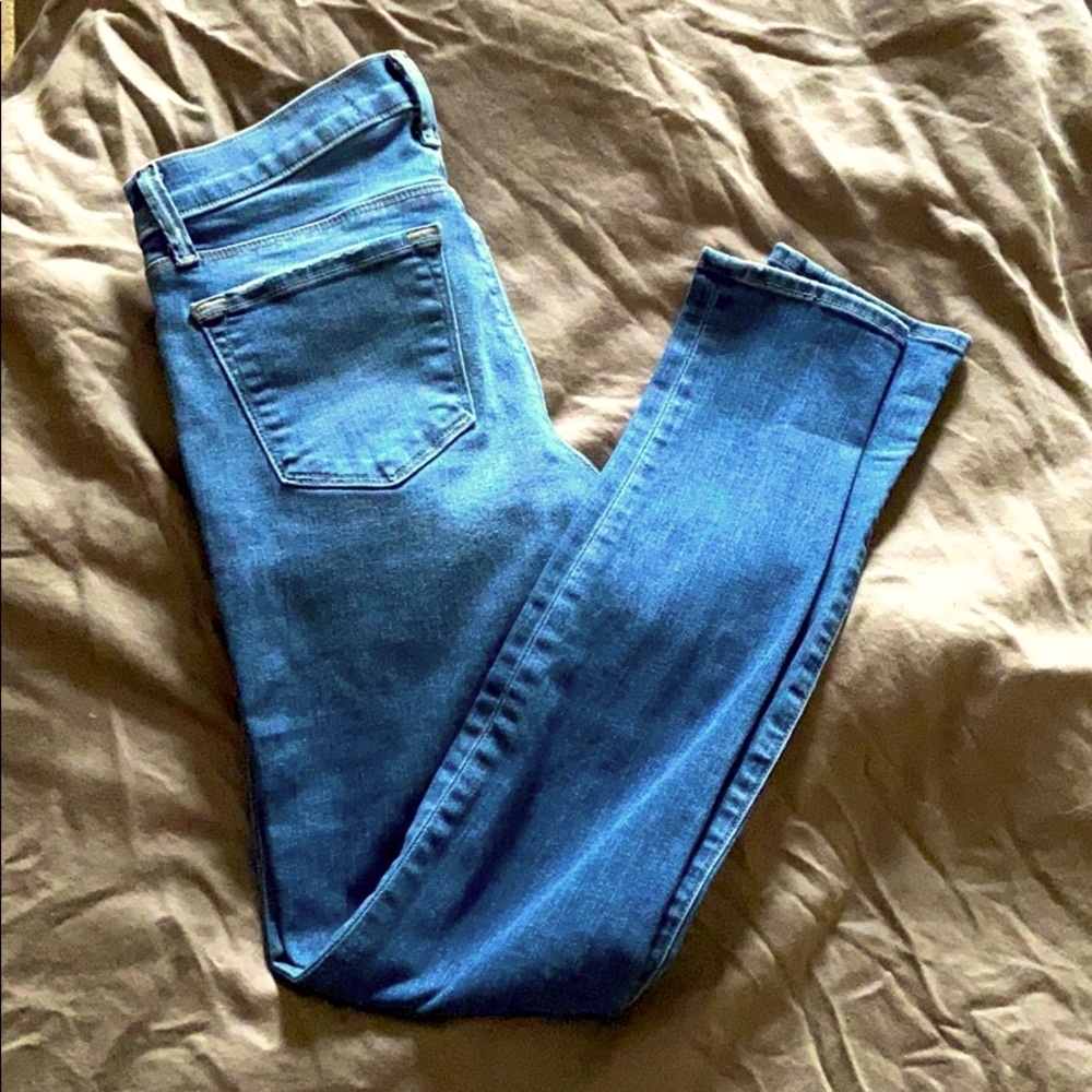 J Brand Connected Blue Skinny Jeans